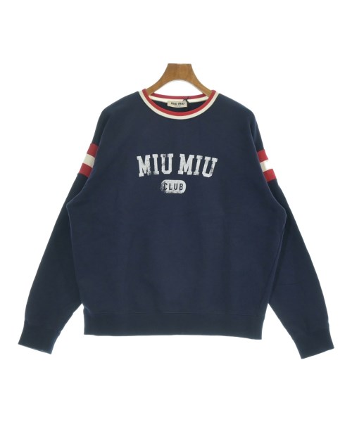Miu Miu(ミュウミュウ)スウェット 紺 サイズ:S/2200665089015