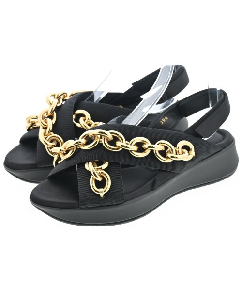 BURBERRY PRORSUM COLLECTION(バーバリープローサムコレクション)サンダル 黒 サイズ:EU39 1/2(26cm位)/2200645297058