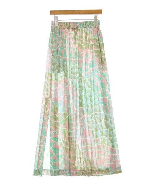 EMILIO PUCCI(エミリオプッチ)ロング・マキシ丈スカート 白 サイズ:34(XXS位)/2200564261093