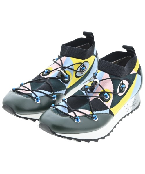 EMILIO PUCCI(エミリオプッチ)スニーカー 緑 サイズ:EU38(24.5cm位)/2200601130054