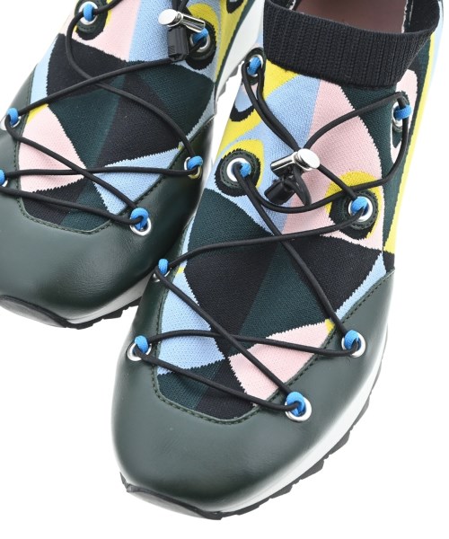 EMILIO PUCCI（エミリオプッチ）スニーカー 緑 サイズ:EU38(24.5cm位) レディース/2200601130054