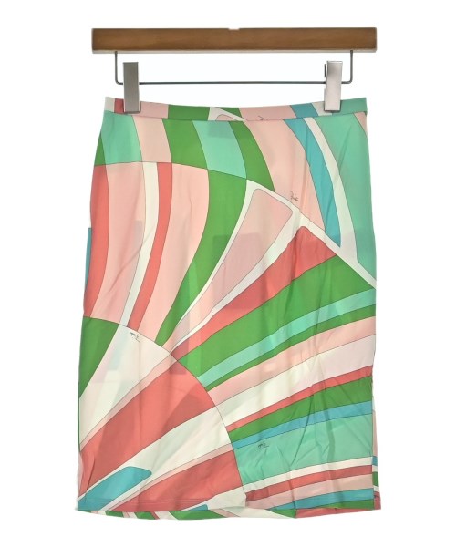 EMILIO PUCCI(エミリオプッチ)ひざ丈スカート ピンク サイズ:38(S位)/2200669412253