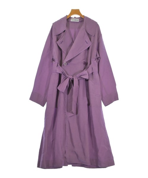 ISSEY MIYAKE(イッセイミヤケ)トレンチコート 紫 サイズ:2(M位)/2200700886012