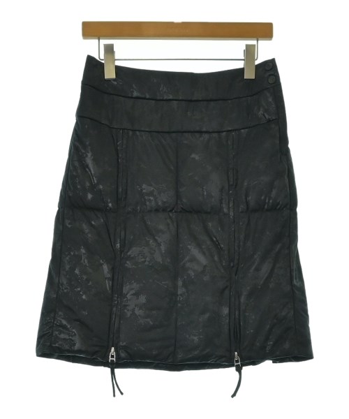 ISSEY MIYAKE(イッセイミヤケ)ひざ丈スカート 黒 サイズ:2(M位)/2200701690021