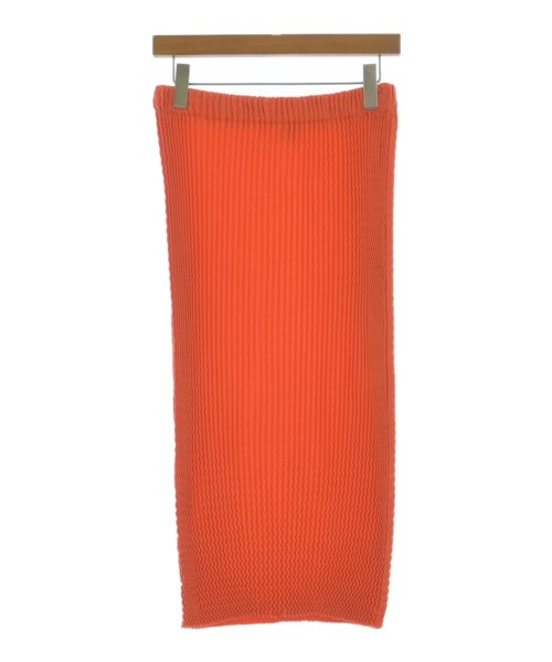 ISSEY MIYAKE(イッセイミヤケ)ロング・マキシ丈スカート オレンジ サイズ:2(M位)/2200668022040