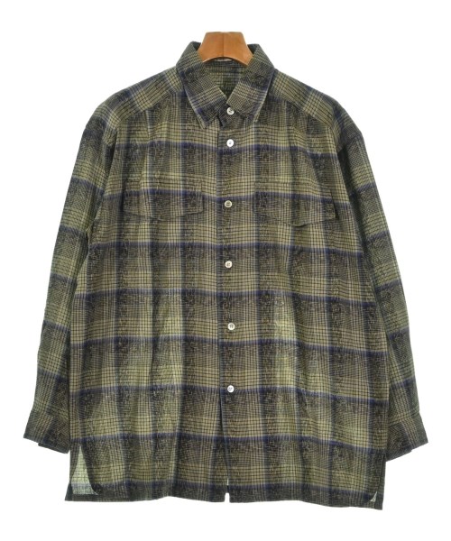 ISSEY MIYAKE(イッセイミヤケ)カジュアルシャツ カーキ サイズ:M/2200683911183