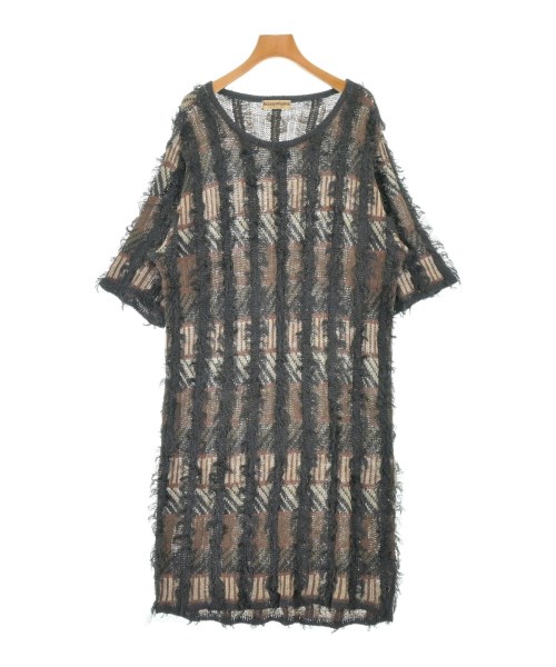 ISSEY MIYAKE(イッセイミヤケ)ワンピース 茶 サイズ:F/2200687940059