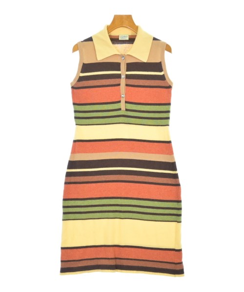 CLEMENTS RIBEIRO(クレメンツリベイロ)ワンピース 黄 サイズ:S/2200544752139