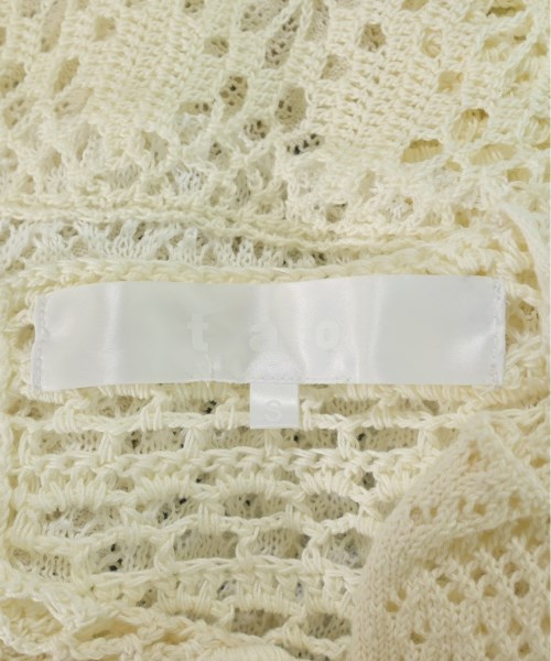 TAO（タオ）ニット・セーター 白 サイズ:F レディース/2200481708190