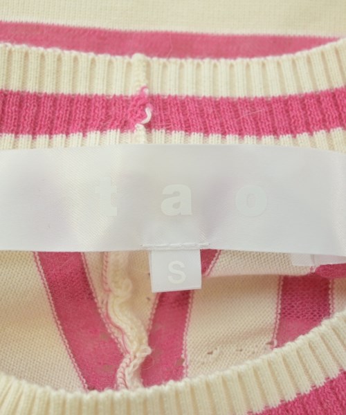 TAO（タオ）ニット・セーター ピンク サイズ:S レディース/2200591007022