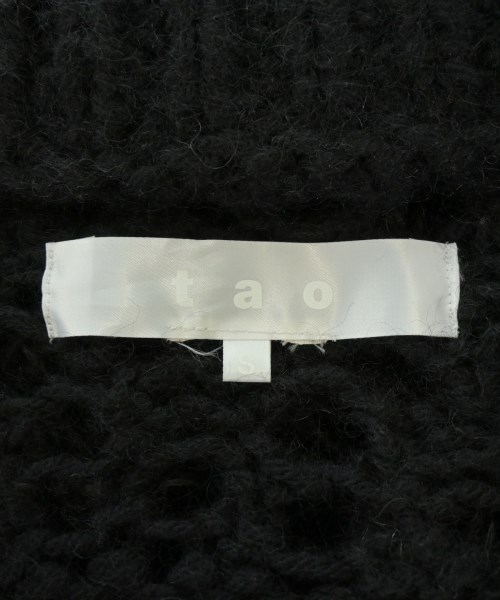 TAO（タオ）カーディガン 黒 サイズ:S レディース/2200549662136
