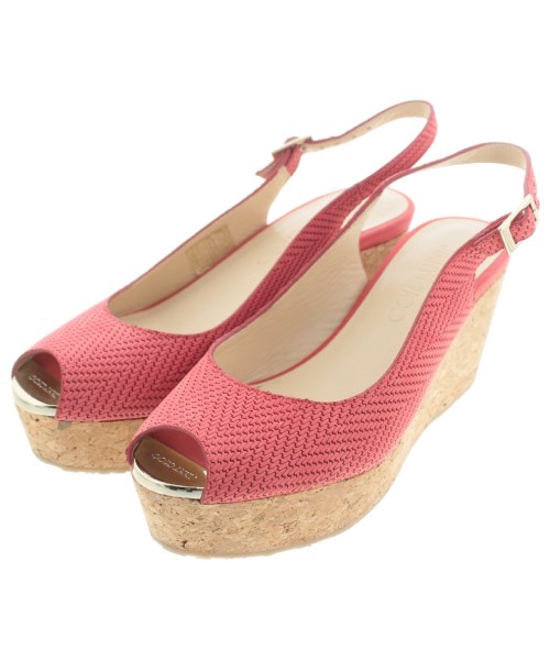 JIMMY CHOO(ジミーチュー)サンダル ピンク サイズ:36(22.5cm位)/2200369488022