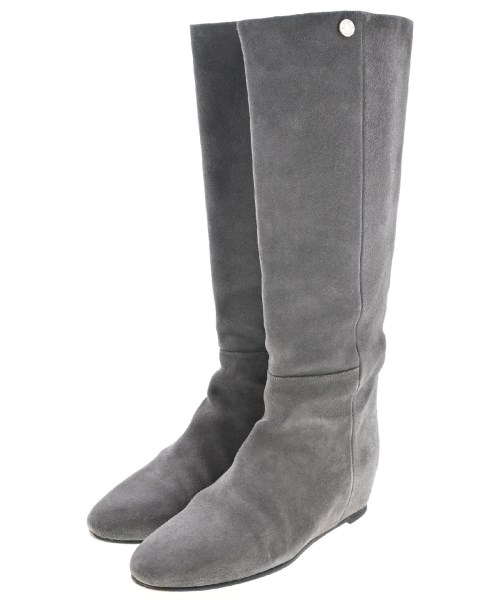 JIMMY CHOO(ジミーチュー)ブーツ グレー サイズ:-(22.5cm位)/2200513624016