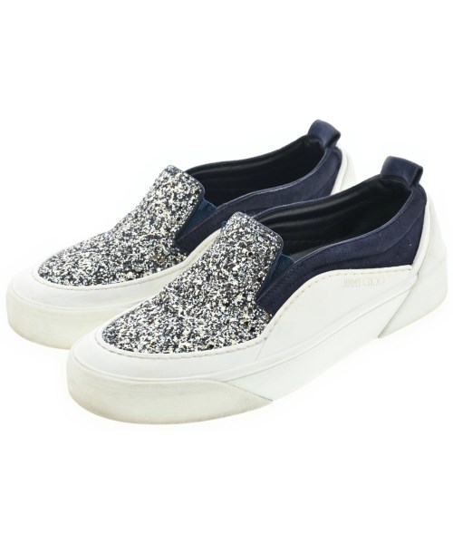 JIMMY CHOO(ジミーチュー)スニーカー 白 サイズ:EU37(23.5cm位)/2200634752018
