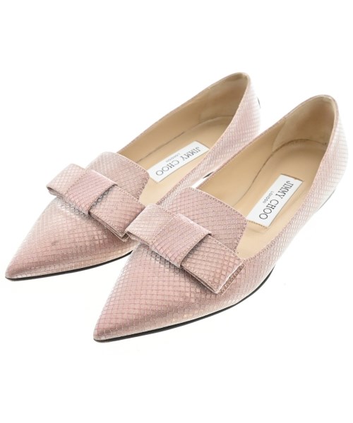 JIMMY CHOO(ジミーチュー)バレエシューズ/オペラシューズ ピンク サイズ:35(22.5cm位)/2200635818096