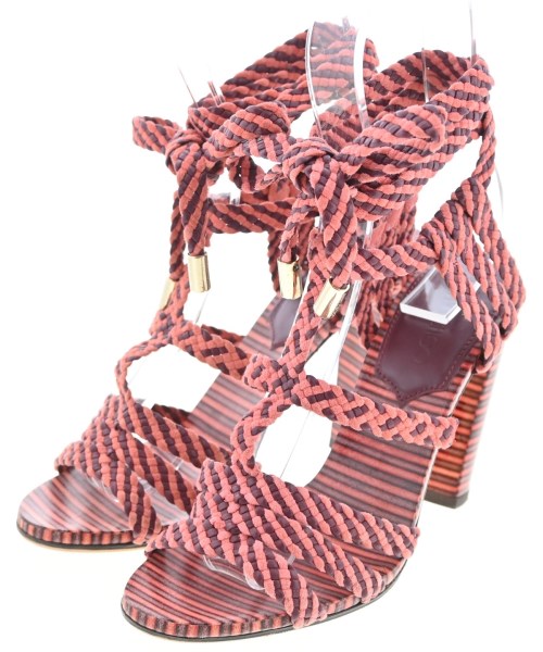 JIMMY CHOO(ジミーチュー)サンダル オレンジ サイズ:EU36(22.5cm位)/2200635555274