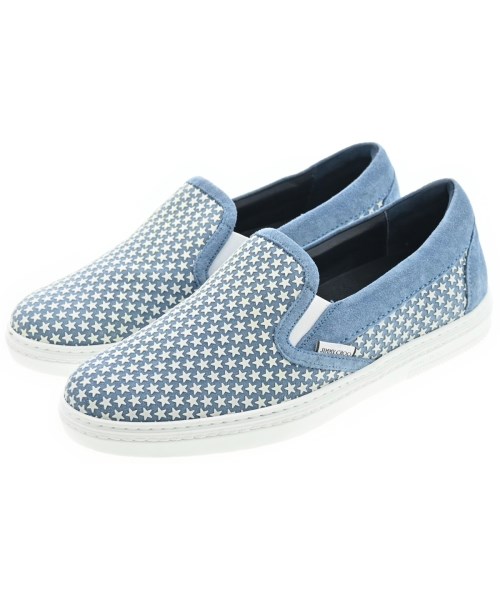 JIMMY CHOO(ジミーチュー)スニーカー 青 サイズ:EU39 1/2(26cm位)/2200636549104