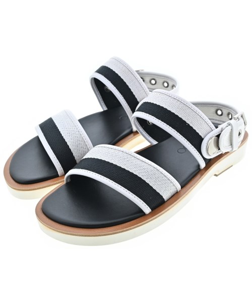 JIMMY CHOO(ジミーチュー)サンダル 白 サイズ:EU39(25.5cm位)/2200594262015