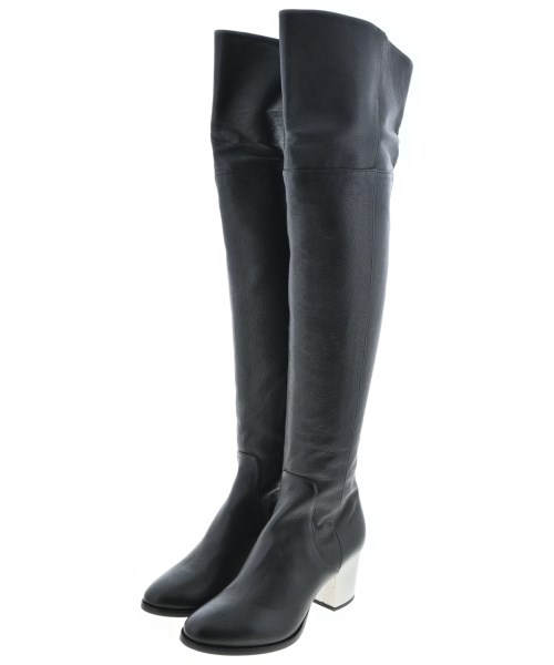 JIMMY CHOO(ジミーチュー)ブーツ 黒 サイズ:EU36 1/2(23cm位)/2200598222169