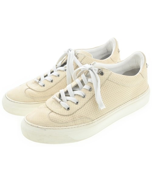 JIMMY CHOO(ジミーチュー)スニーカー ベージュ サイズ:EU43(28cm位)/2200587075042