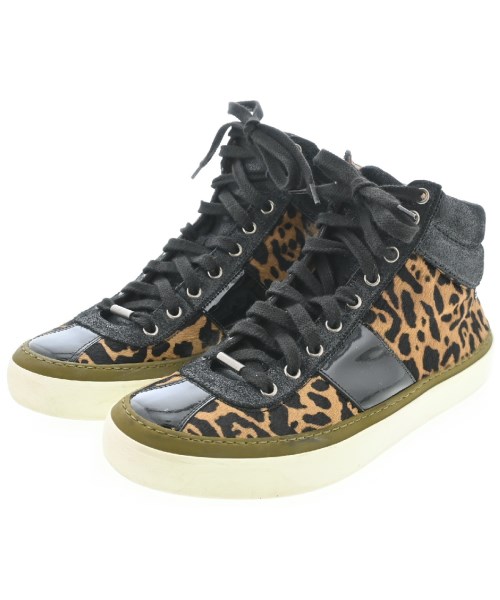 JIMMY CHOO(ジミーチュー)スニーカー 茶 サイズ:EU42(27cm位)/2200543352125