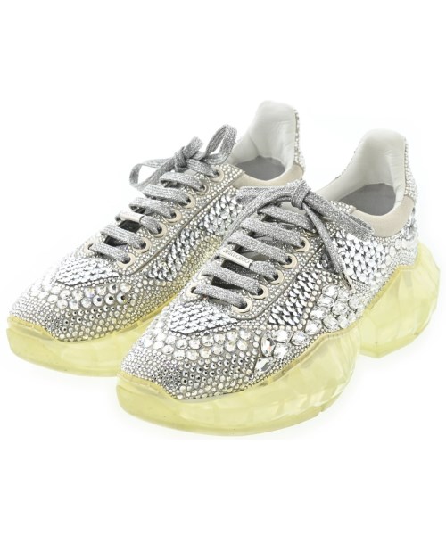 JIMMY CHOO(ジミーチュー)スニーカー シルバー サイズ:EU35(21.5cm位)/2200623321126