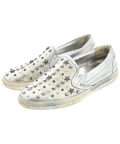 JIMMY CHOO(ジミーチュー)スニーカー シルバー サイズ:EU41(26cm位)/2200624977018