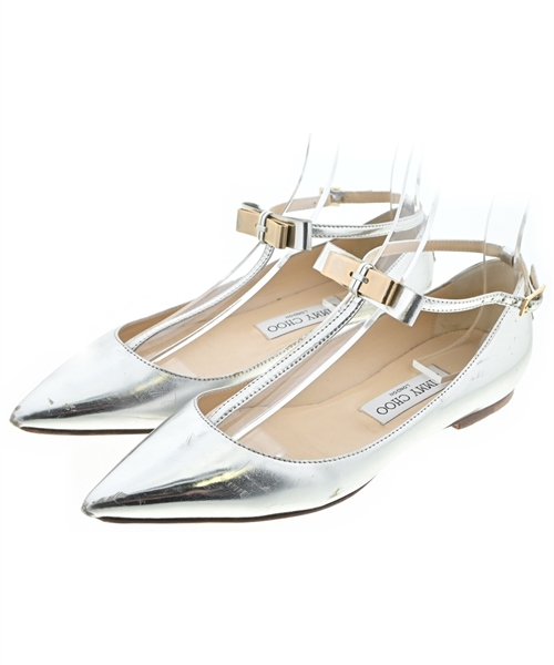 JIMMY CHOO(ジミーチュー)パンプス シルバー サイズ:EU37(23.5cm位)/2200611637604