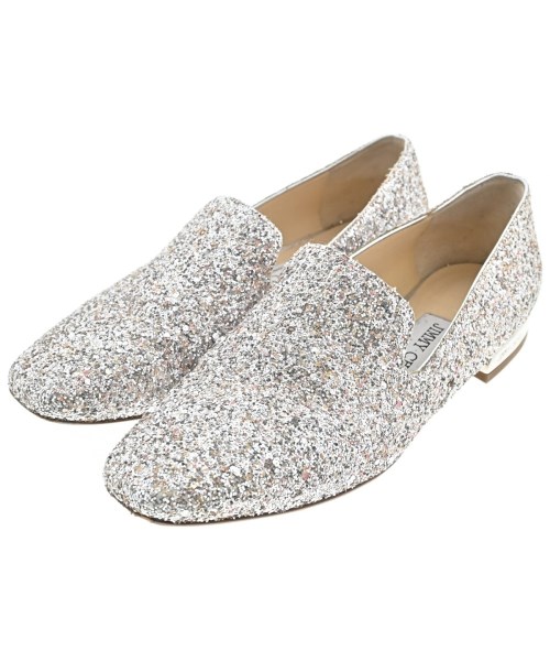 JIMMY CHOO(ジミーチュー)バレエシューズ/オペラシューズ シルバー サイズ:EU34(20.5cm位)/2200594966036