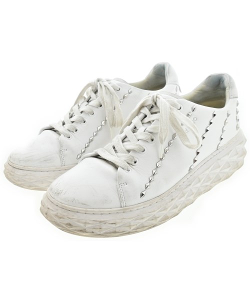 JIMMY CHOO(ジミーチュー)スニーカー 白 サイズ:EU40(25cm位)/2200655264057