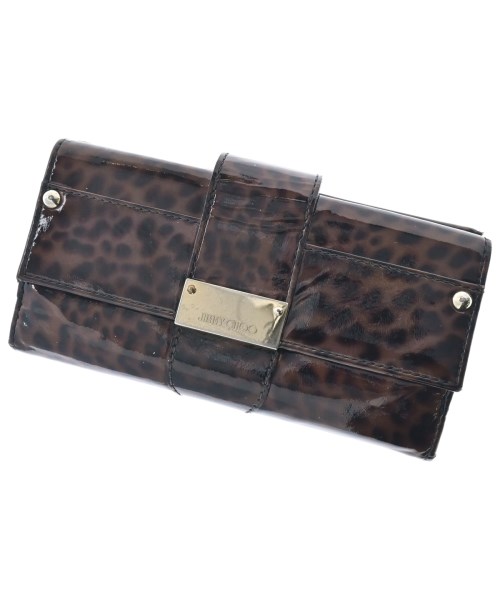 JIMMY CHOO(ジミーチュー)財布・コインケース 茶 サイズ:-/2200659264053