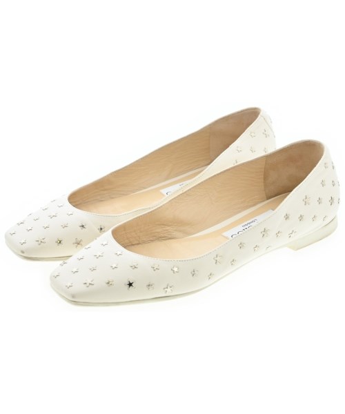 JIMMY CHOO(ジミーチュー)パンプス 白 サイズ:EU35(21.5cm位)/2200646532035