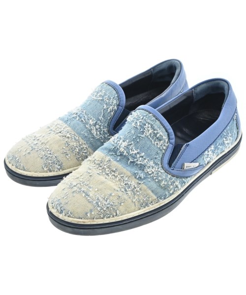 JIMMY CHOO(ジミーチュー)スニーカー 青 サイズ:EU41(26cm位)/2200648314202