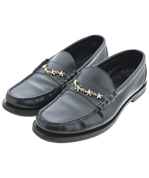 JIMMY CHOO(ジミーチュー)ドレスシューズ/ローファー 黒 サイズ:EU37(23.5cm位)/2200648896012
