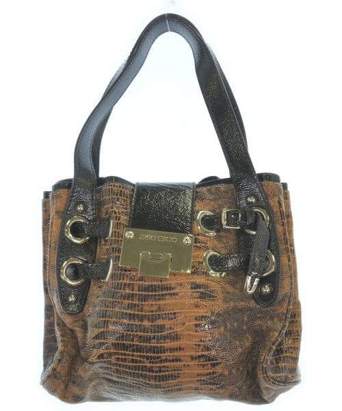 JIMMY CHOO(ジミーチュー)トートバッグ 茶 サイズ:-/2200649332014