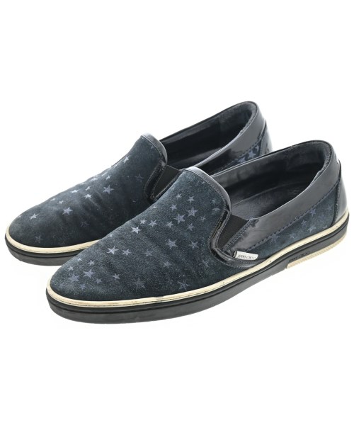 JIMMY CHOO(ジミーチュー)スニーカー 紺 サイズ:EU42(27cm位)/2200653512082
