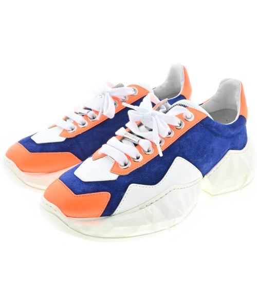 JIMMY CHOO(ジミーチュー)スニーカー 青 サイズ:EU37(23.5cm位)/2200663706167