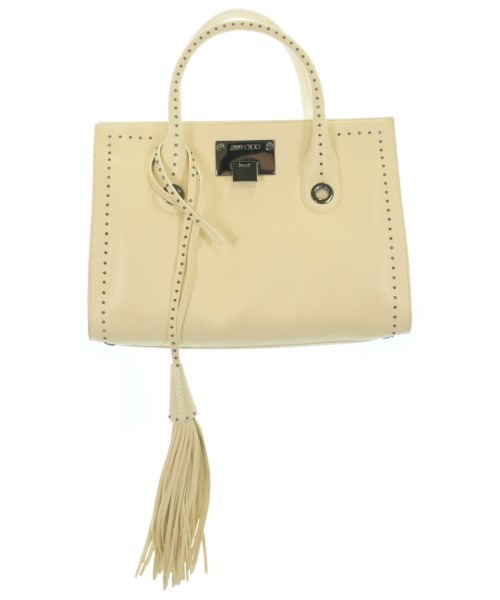 JIMMY CHOO(ジミーチュー)ハンドバッグ 白 サイズ:-/2200670676095