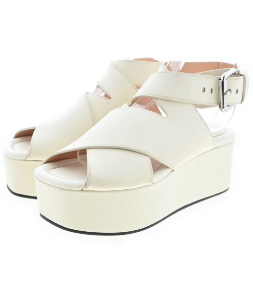 ALEXANDER WANG(アレキサンダーワン)サンダル 白 サイズ:EU36(22.5cm位)/2200698848658