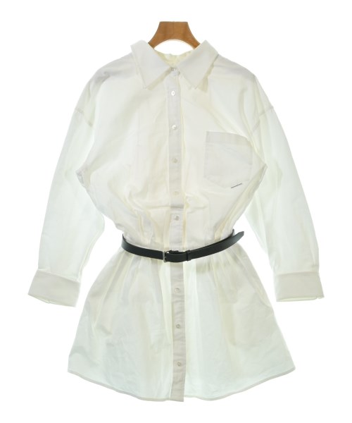 ALEXANDER WANG(アレキサンダーワン)シャツワンピース 白 サイズ:0(XS位)/2200657669324