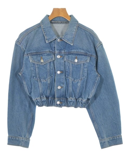 ALEXANDER WANG(アレキサンダーワン)デニムジャケット 青 サイズ:S/2200657003326