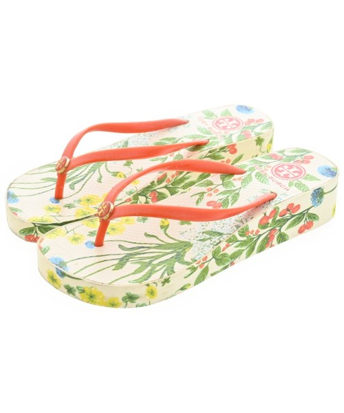 TORY BURCH(トリーバーチ)サンダル オレンジ サイズ:US7(24cm位)/2200626803032