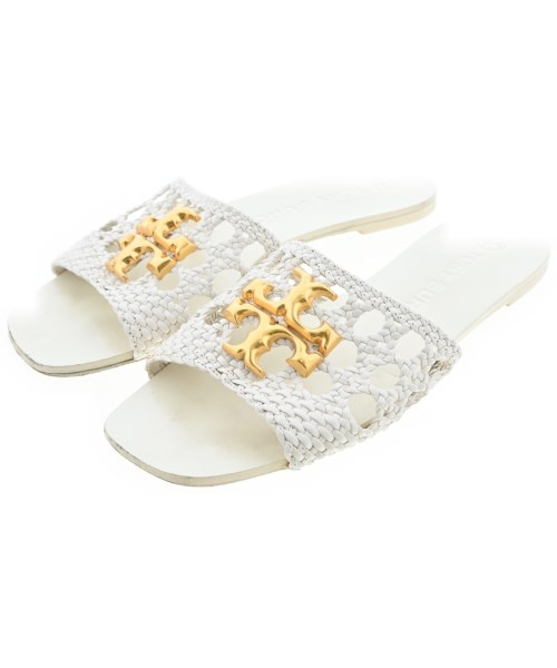 TORY BURCH(トリーバーチ)サンダル 白 サイズ:US6 1/2(23.5cm位)/2200695574284