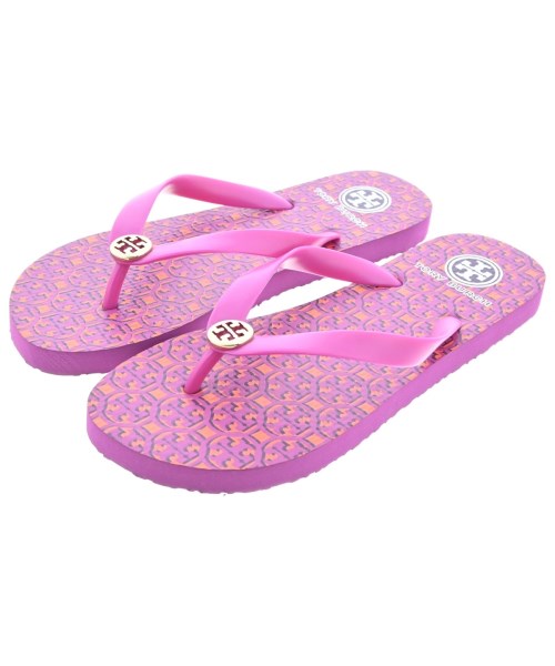 TORY BURCH(トリーバーチ)サンダル 紫 サイズ:24cm/2200660589091