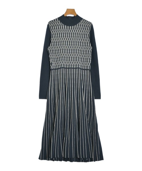 TORY BURCH(トリーバーチ)ワンピース 紺 サイズ:M/2200689063039