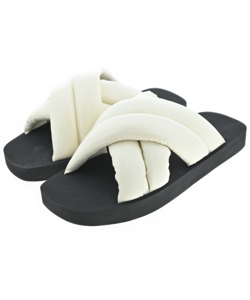 PROENZA SCHOULER(プロエンザ　スクーラー)サンダル 白 サイズ:EU38(24.5cm位)/2200644605250