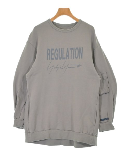 REGULATION Yohji Yamamoto(レギュレーションヨウジヤマモト)スウェット グレー サイズ:2(S位)/2200659962041