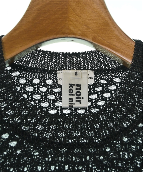 noir kei ninomiya（ノワールケイニノミヤ）ニット・セーター 黒 サイズ:S レディース/2200435307011