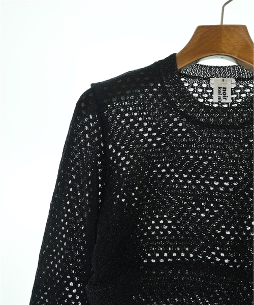 noir kei ninomiya（ノワールケイニノミヤ）ニット・セーター 黒 サイズ:S レディース/2200435307011