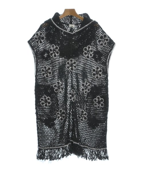 noir kei ninomiya(ノワール　ケイ　ニノミヤ)ベスト 黒 サイズ:S/2200451626028